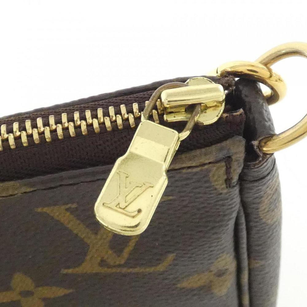 LOUIS VUITTON Brown Monogram Pochette Pouch - Picture 3 of 10
